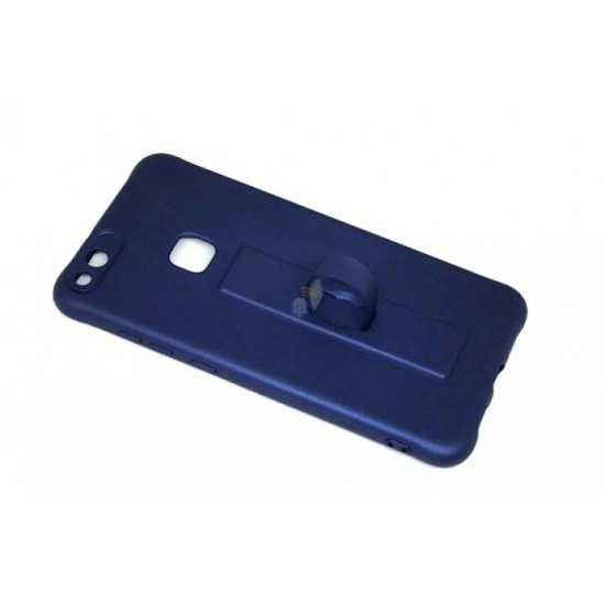 CAPA DE SILICONE MOTOMO COM ANEL DE DEDO PARA XIAOMI REDMI MI A1 AZUL